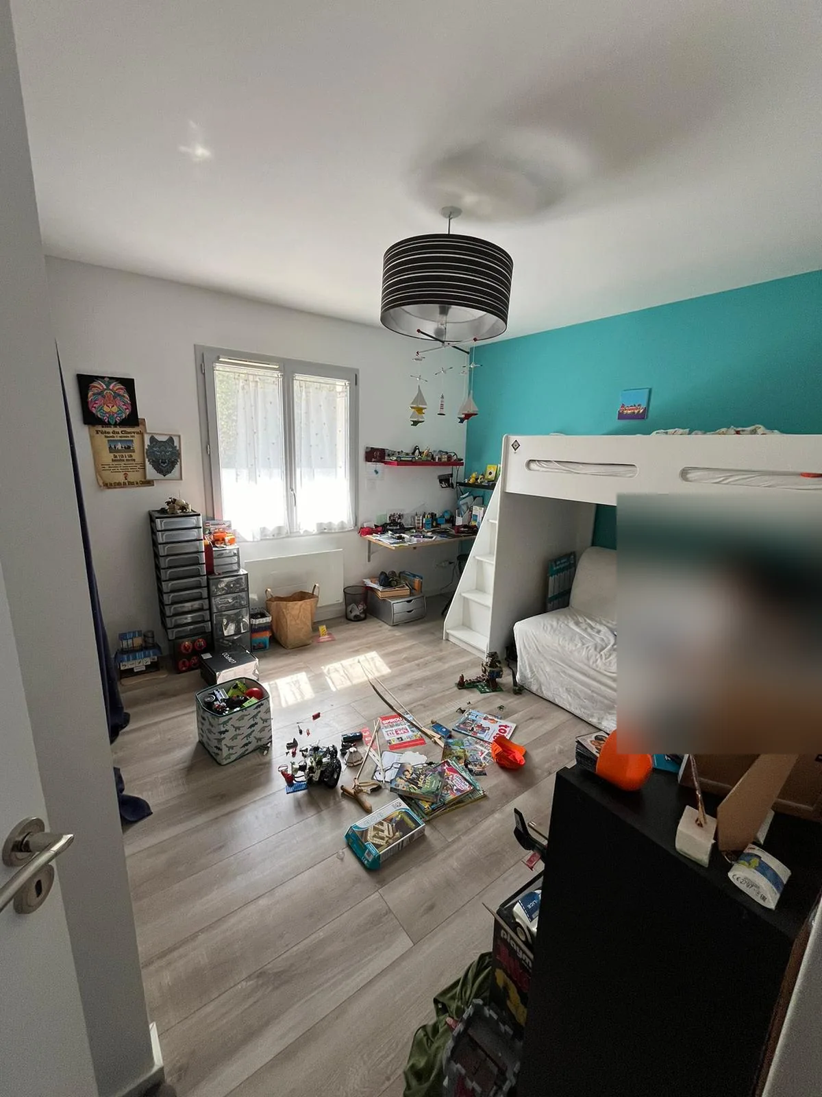 Noah — Chambre avant travaux, vue d'ensemble